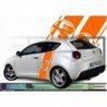 Alfa Romeo kit bandes laterales logo Serpent et Croix Fun Stickers