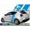 Alfa Romeo kit bandes laterales logo Serpent et Croix Fun Stickers