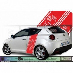 Alfa Romeo bandes laterales Serpent Stylise kit sticker autocollant Fun Stickers