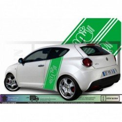 Alfa Romeo bandes laterales Serpent Stylise kit sticker autocollant Fun Stickers