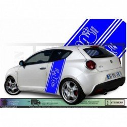Alfa Romeo bandes laterales Serpent Stylise kit sticker autocollant Fun Stickers