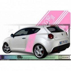 Alfa Romeo bandes laterales Serpent Stylise kit sticker autocollant Fun Stickers